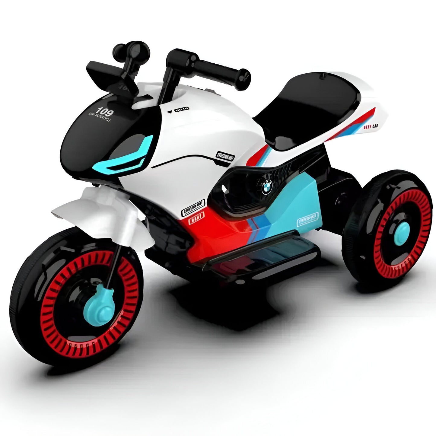 FLIPTOY® Battery Operated Hand Race Jumbo Kids Bike -618 | Fun, Safe & Stylish Ride-On for Kids