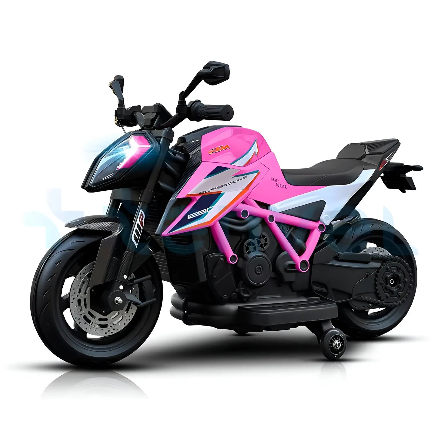 FLIPTOY®-Kids Ride-On KTM Bike – Officially Licensed, 12V Battery Operated, for Ages 3-8 Years