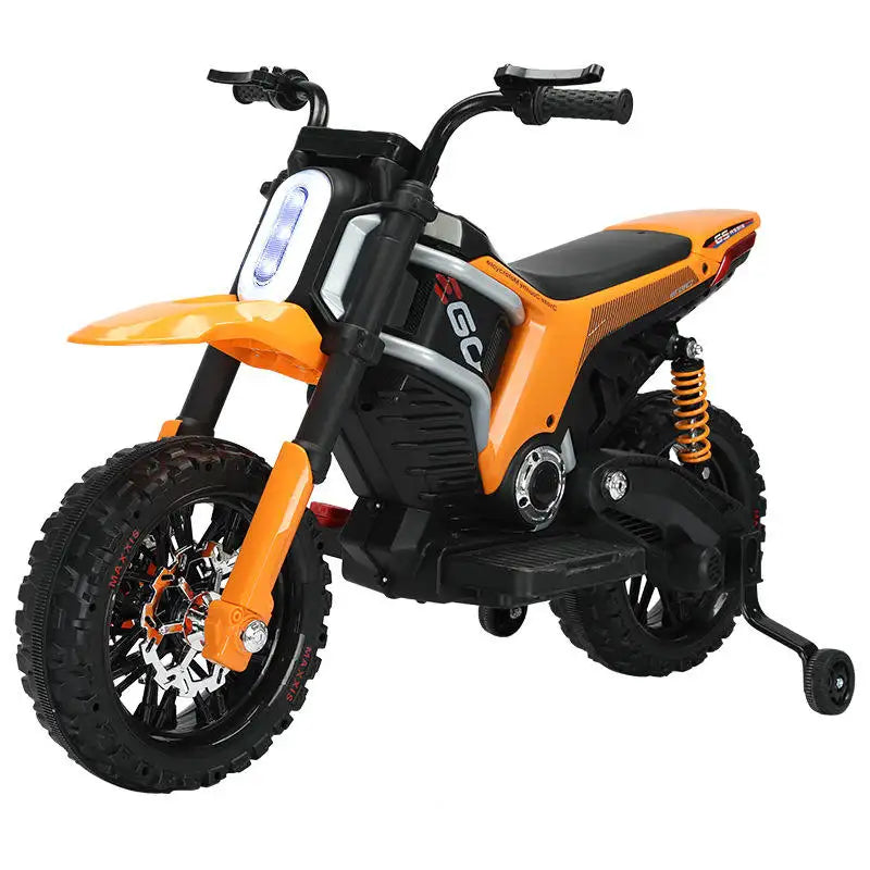 FLIPTOY®- Kids Bike | Kids Motorcycle | 12V Battery Operated Motorcycle for Kids – Dual Battery & Motor