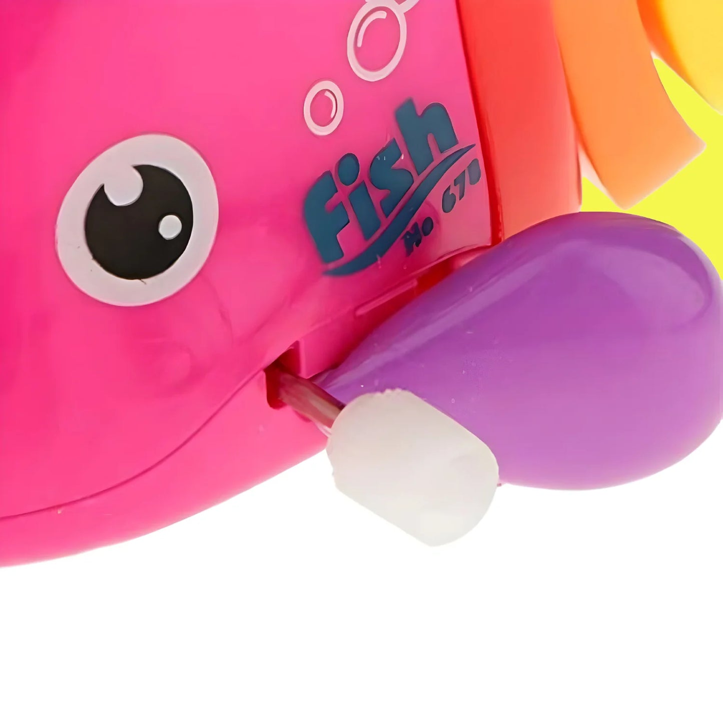 Cute Jumping Fish Toy | Toy for Kids & Adults | Crawling Fish Toys for Birthday Gift - Multicolour ( Pack of 1 )