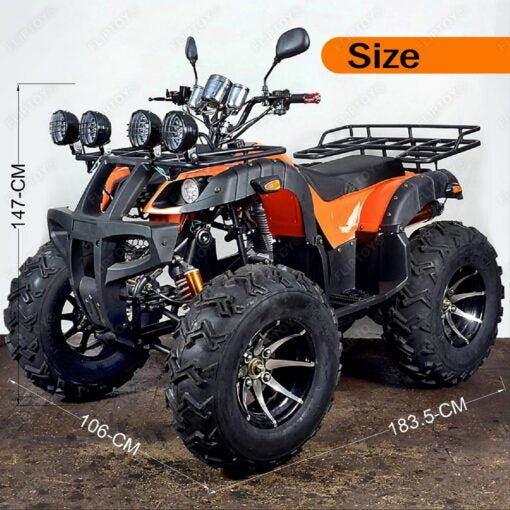Fliptoy®-ATV bike, 200cc | 4 strock engine | LED headlight | Rubber wheel | Off road vehicles- in india