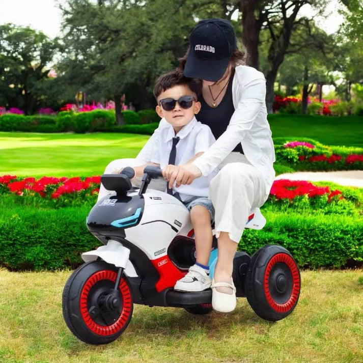 FLIPTOY® Battery Operated Hand Race Jumbo Kids Bike -618 | Fun, Safe & Stylish Ride-On for Kids