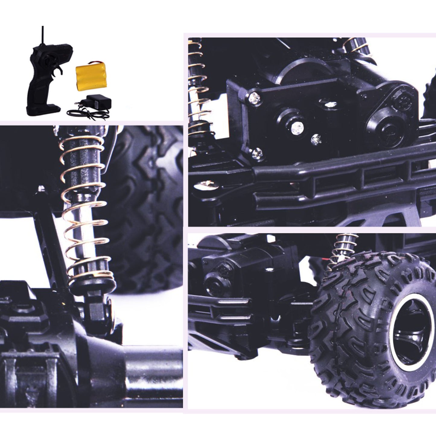 Fliptoy crawler 4wd 1:16 Metal Body Rechargeable Rock Crawler