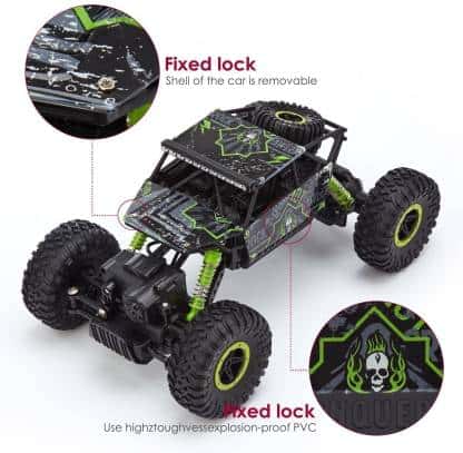 NextGen HB Rock Crawler (Original) 1:18 Scale 4WD 2.4 Ghz 4x4 Rally Car (Multicolor)