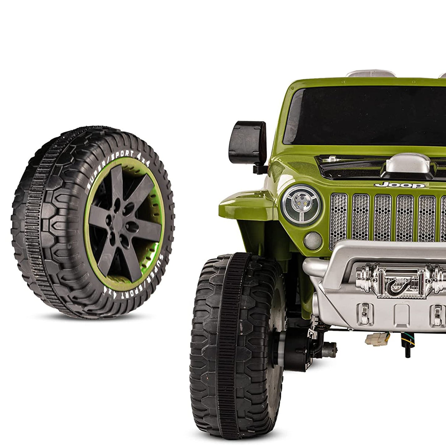 Fliptoy™ Hurricane Kids Car, Baby Toy Car, Rechargeable Battery-Operated Ride on Jeep for Kids with R/C Electric Motor Big Car for Kids Cars, Baby Car for Boys & Girls