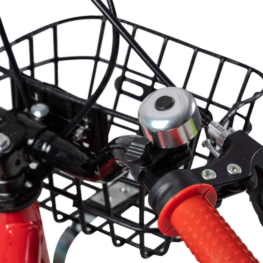 LBLA 14T Sports Kids Bicycle with Rear Seat for 3-5 Years - Red