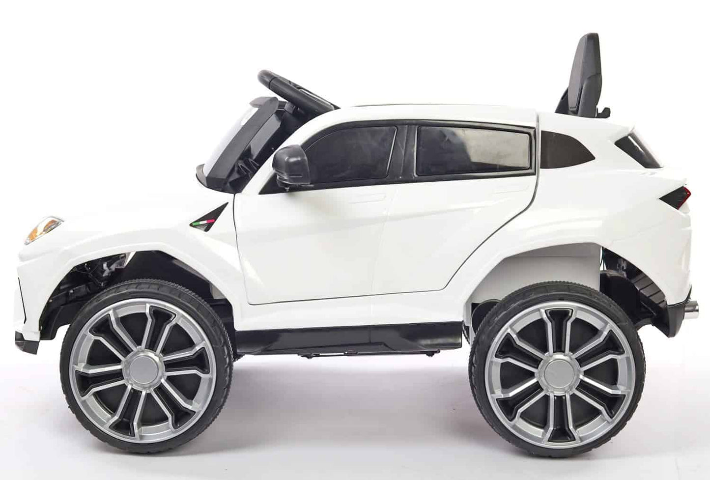 Dazzling Lambro SUV Rechargeable Battery Operated Ride-On Car for Kids ( 2 to 5yrs ), White