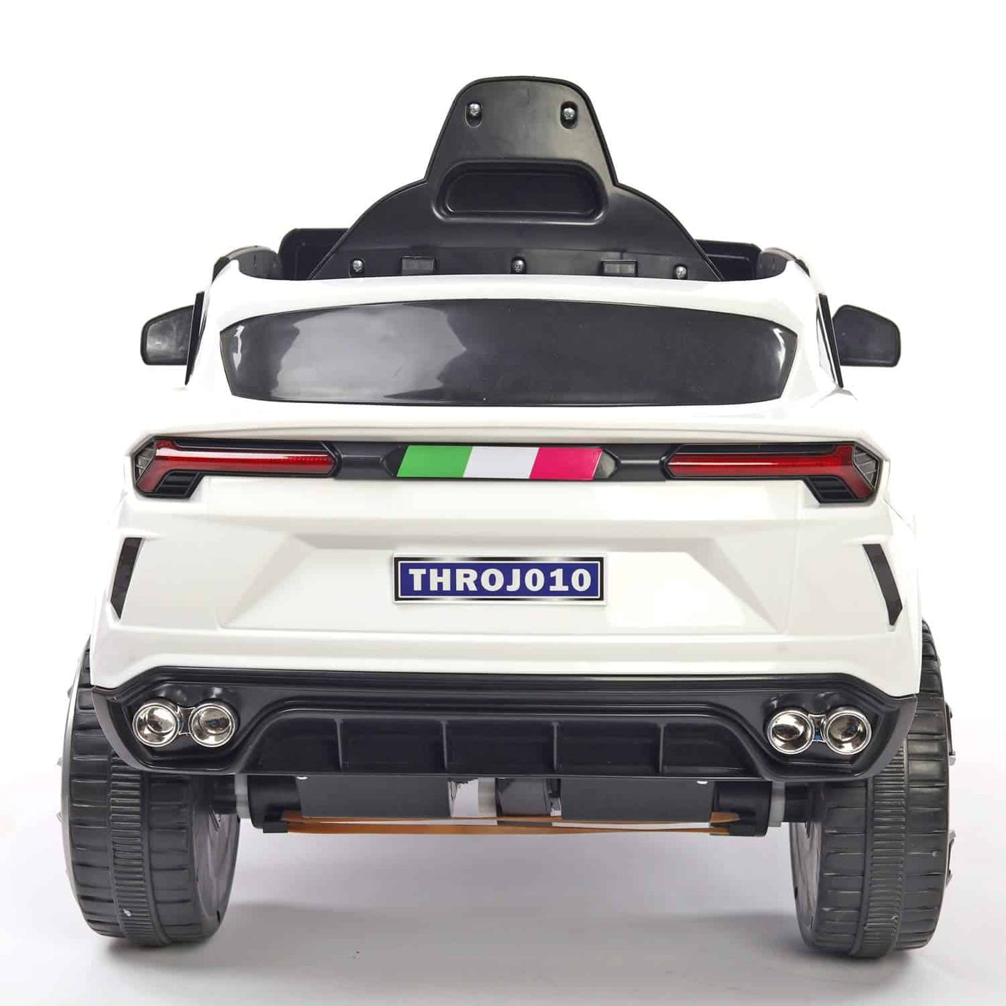 Dazzling Lambro SUV Rechargeable Battery Operated Ride-On Car for Kids ( 2 to 5yrs ), White