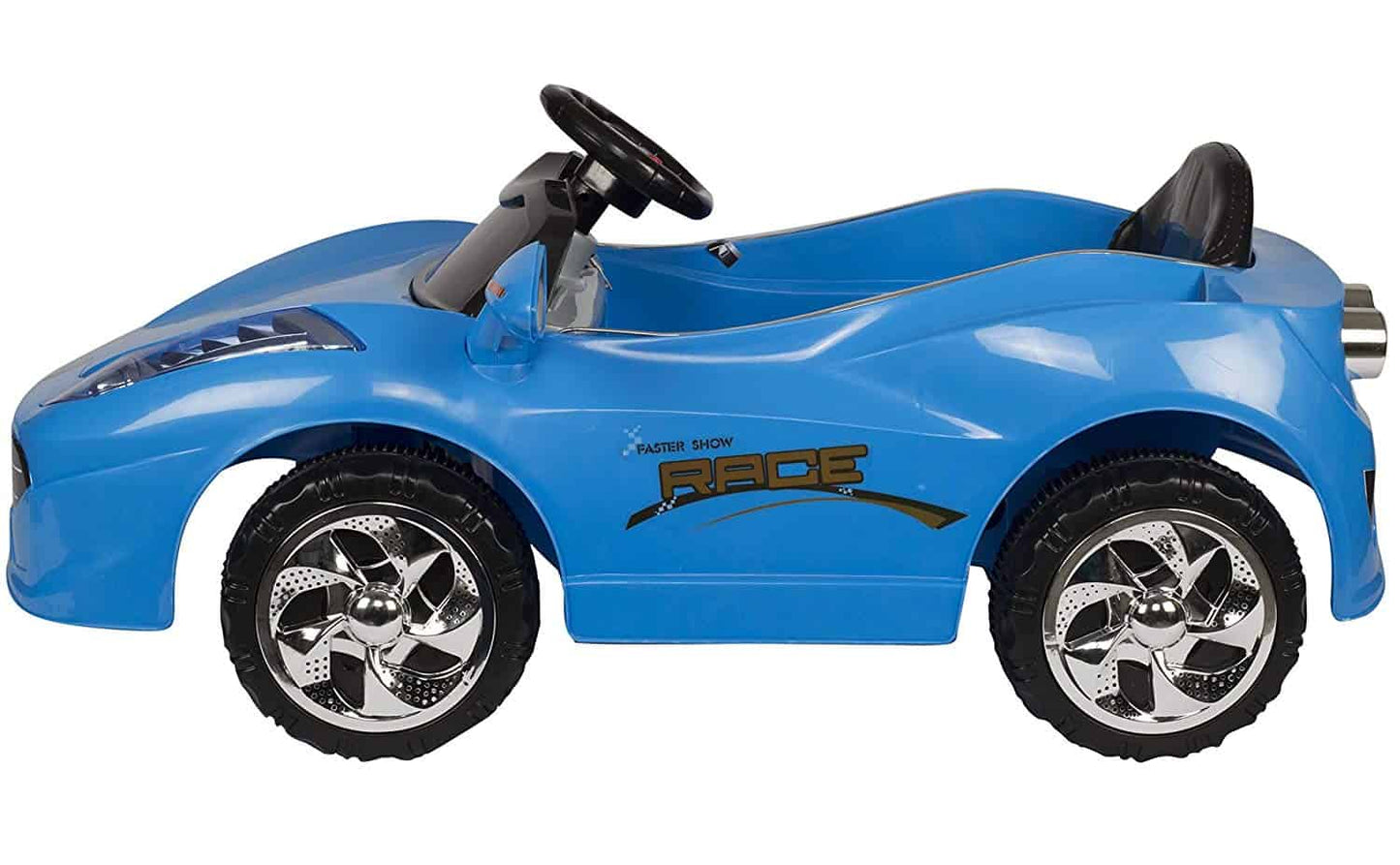 Battery Operated Sporty Car Ride On for 2 to 5 Years Kids, Blue