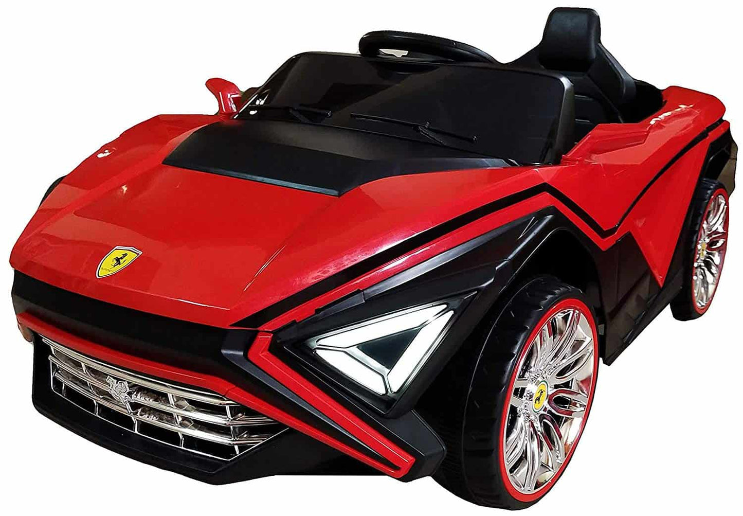 FLIPTOY® Battery Operated Ferrari Cars (Ferrari, RED)