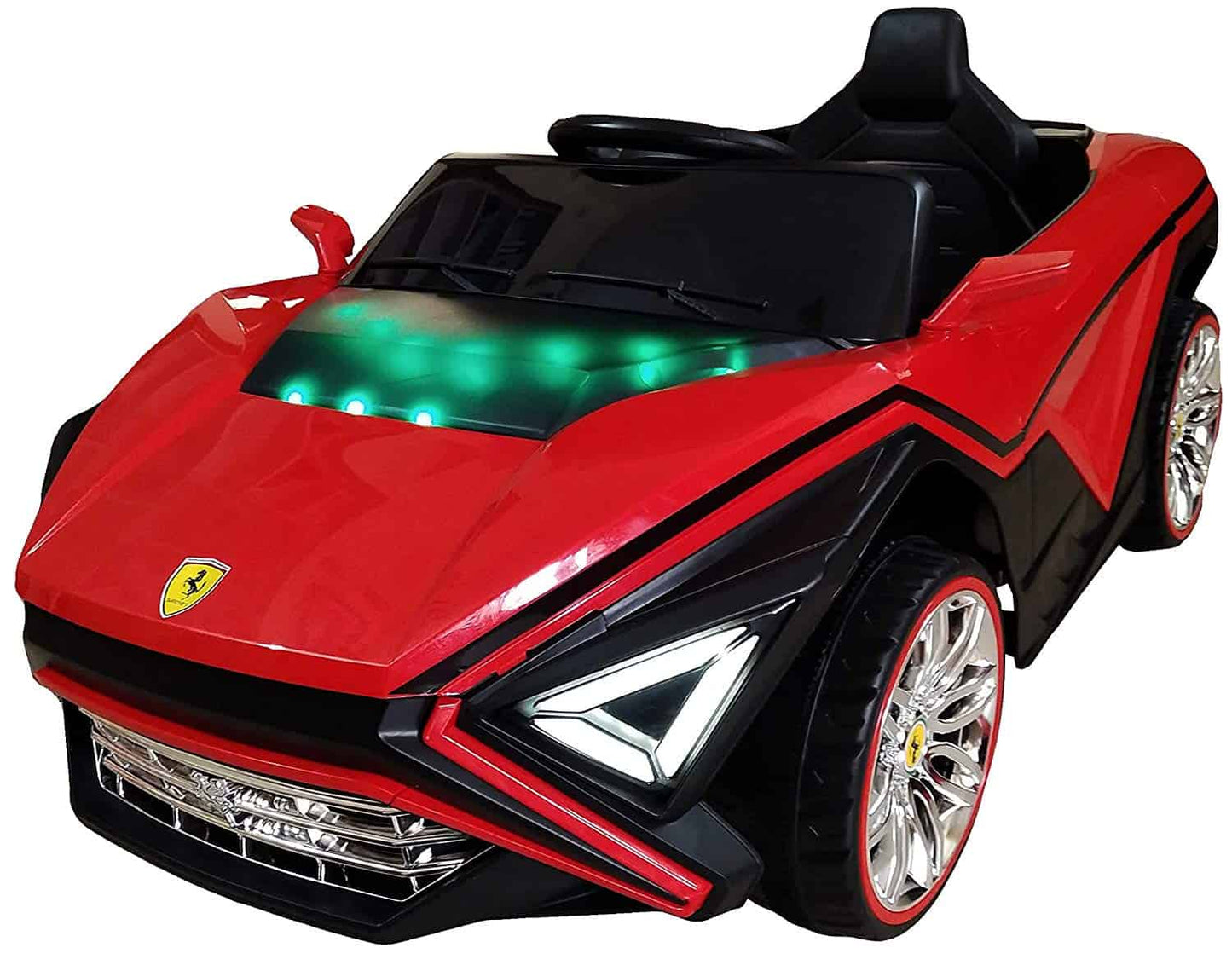 FLIPTOY® Battery Operated Ferrari Cars (Ferrari, RED)