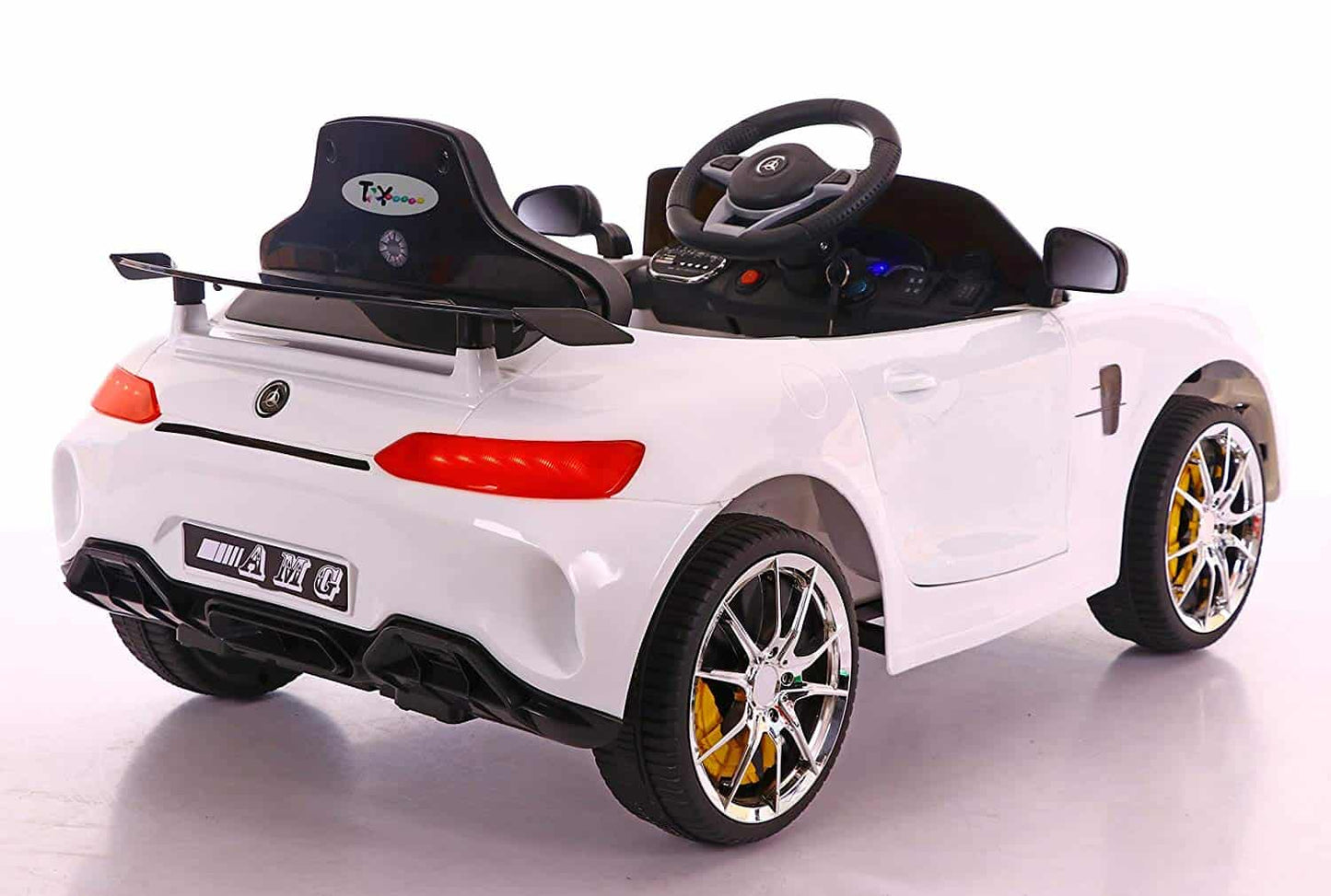Benzy AMG Rechargeable Battery operated car for Kids ( 2 to 5yrs ), White