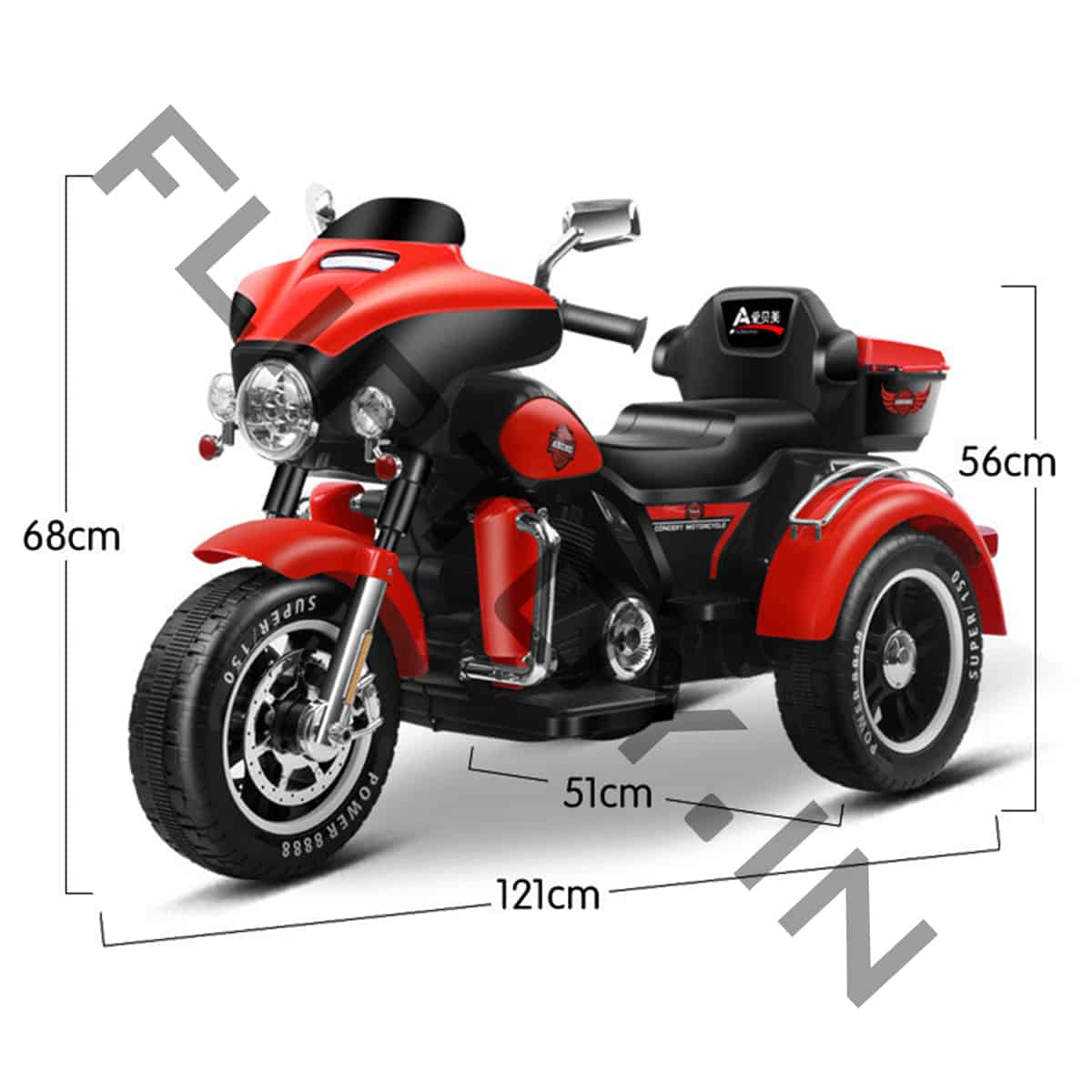 ABM-5288 Children's electric motorcycle Battery Operated Bike Harley Davidson (Non metallic)