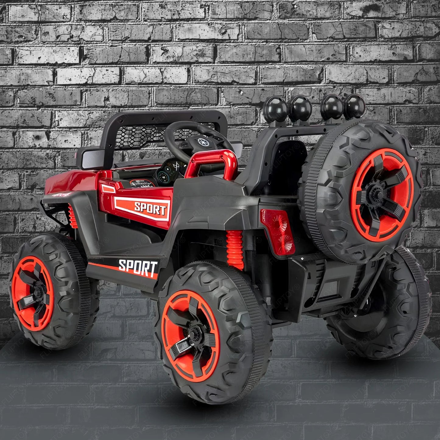 Ride on jeep 4x4 | polarise dual seater ride ons | New model | 12v battery operated for Age group 2-6 year