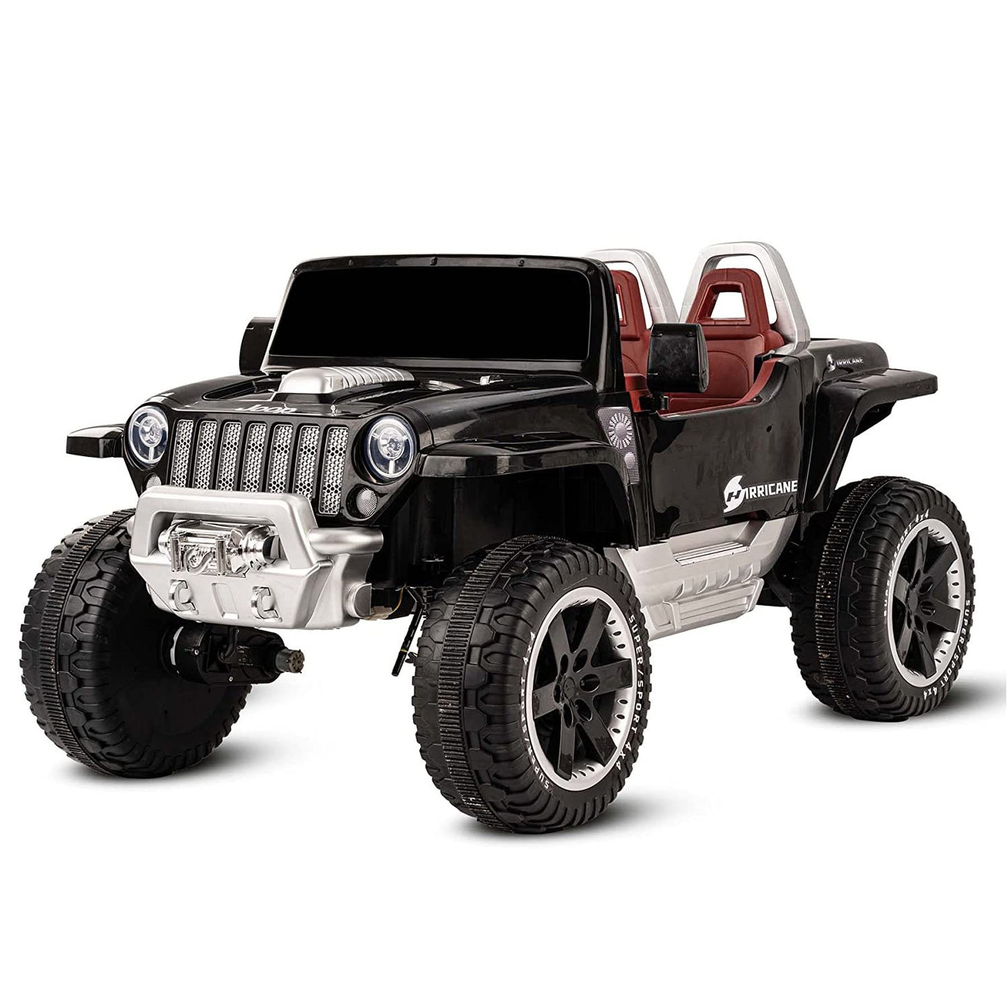 Fliptoy™ Hurricane Kids Car, Baby Toy Car, Rechargeable Battery-Operated Ride on Jeep for Kids with R/C Electric Motor Big Car for Kids Cars, Baby Car for Boys & Girls