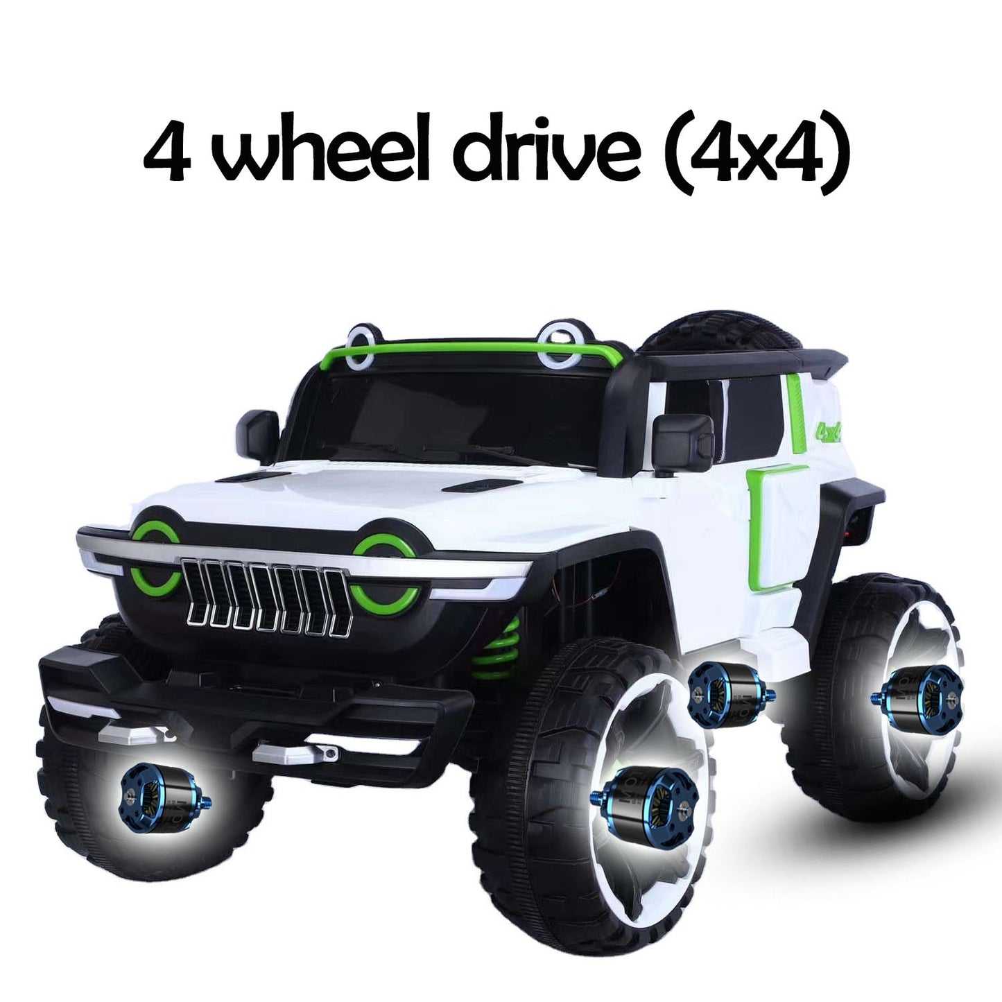 Fliptoy® | kids ride on jeep | Four Wheel drive ride ons (4*4)| Big size toy car FLPM-12098
