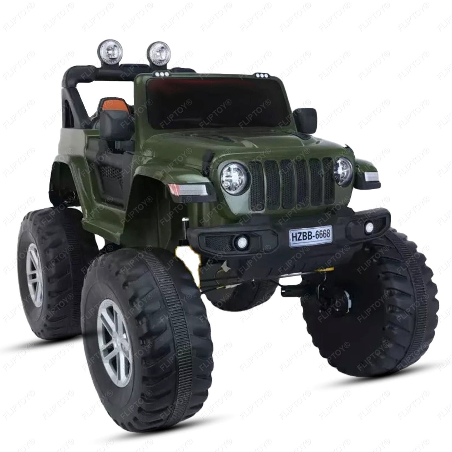 Kids ride on jeep | Monster wheel | 4*4 ride on | Model FLP6688 | 12V battery operated