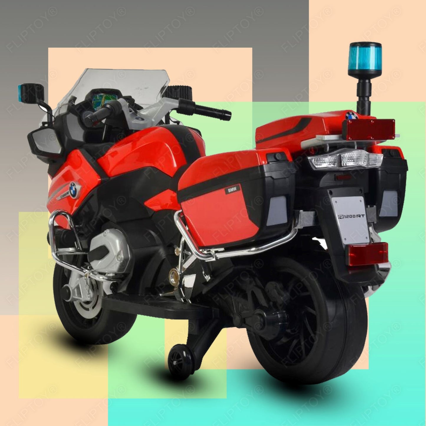 Kids ride on | police bike for kids | Model No. R 1200 RT | BMW-licensed ride on bike