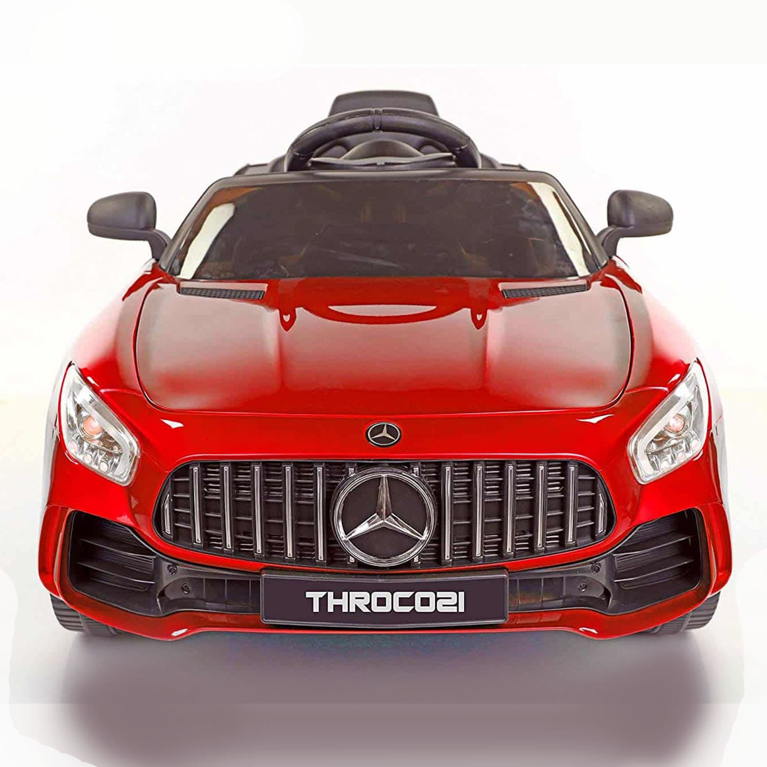 Futuristic Benz AMG Rechargeable Battery Operated Ride-on car for Kids to 5yrs ), Red