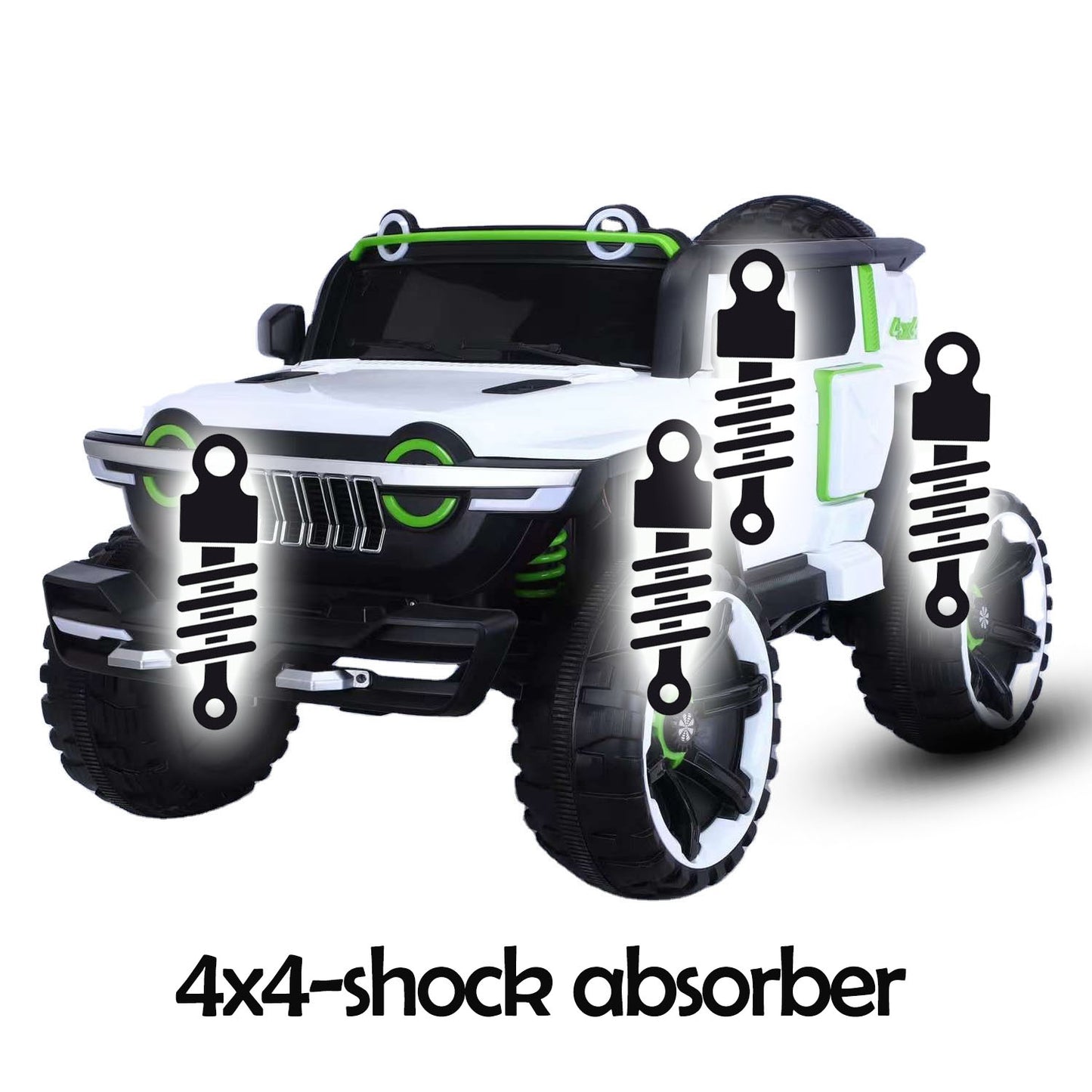 Fliptoy® | kids ride on jeep | Four Wheel drive ride ons (4*4)| Big size toy car FLPM-12098