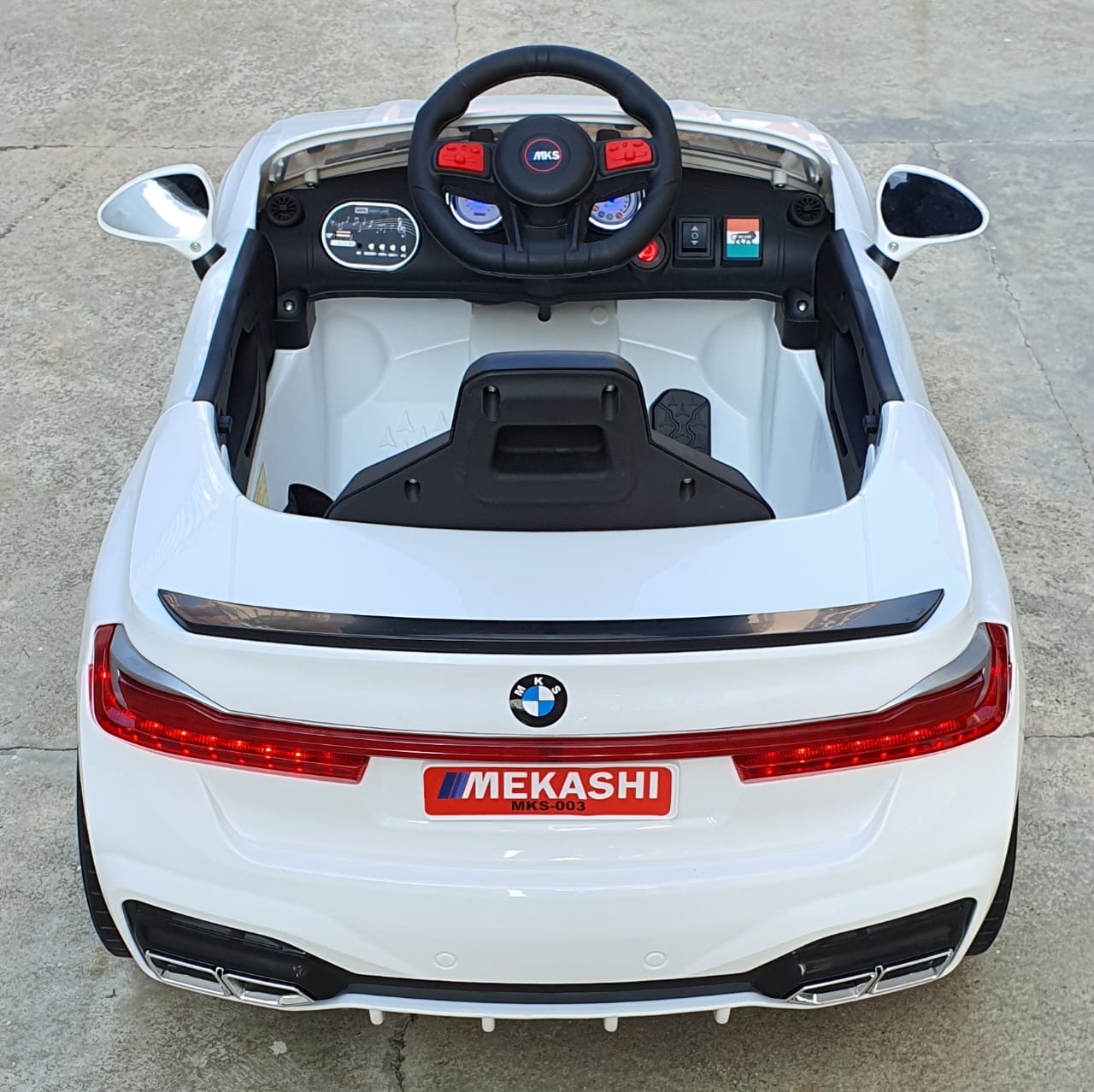 Mekashi Made in india Battery operated ride on car for kids with 2.4GHz RC