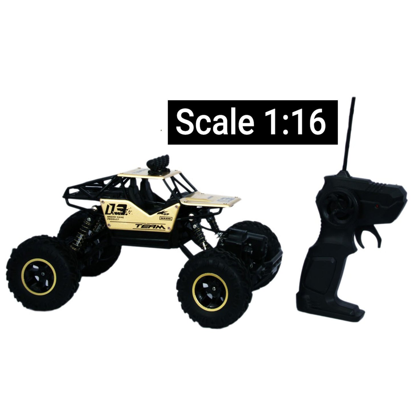 Fliptoy crawler 4wd 1:16 Metal Body Rechargeable Rock Crawler