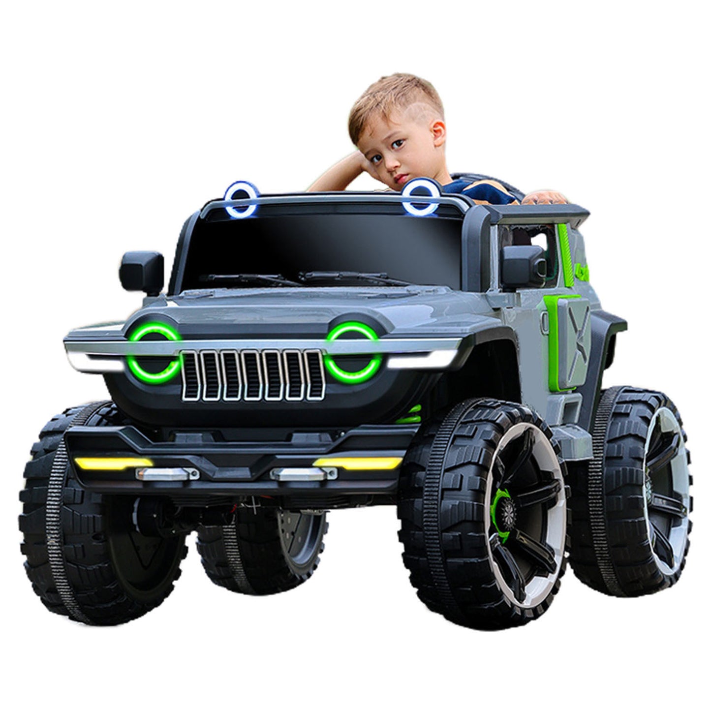 Fliptoy® | kids ride on jeep | Four Wheel drive ride ons (4*4)| Big size toy car FLPM-12098