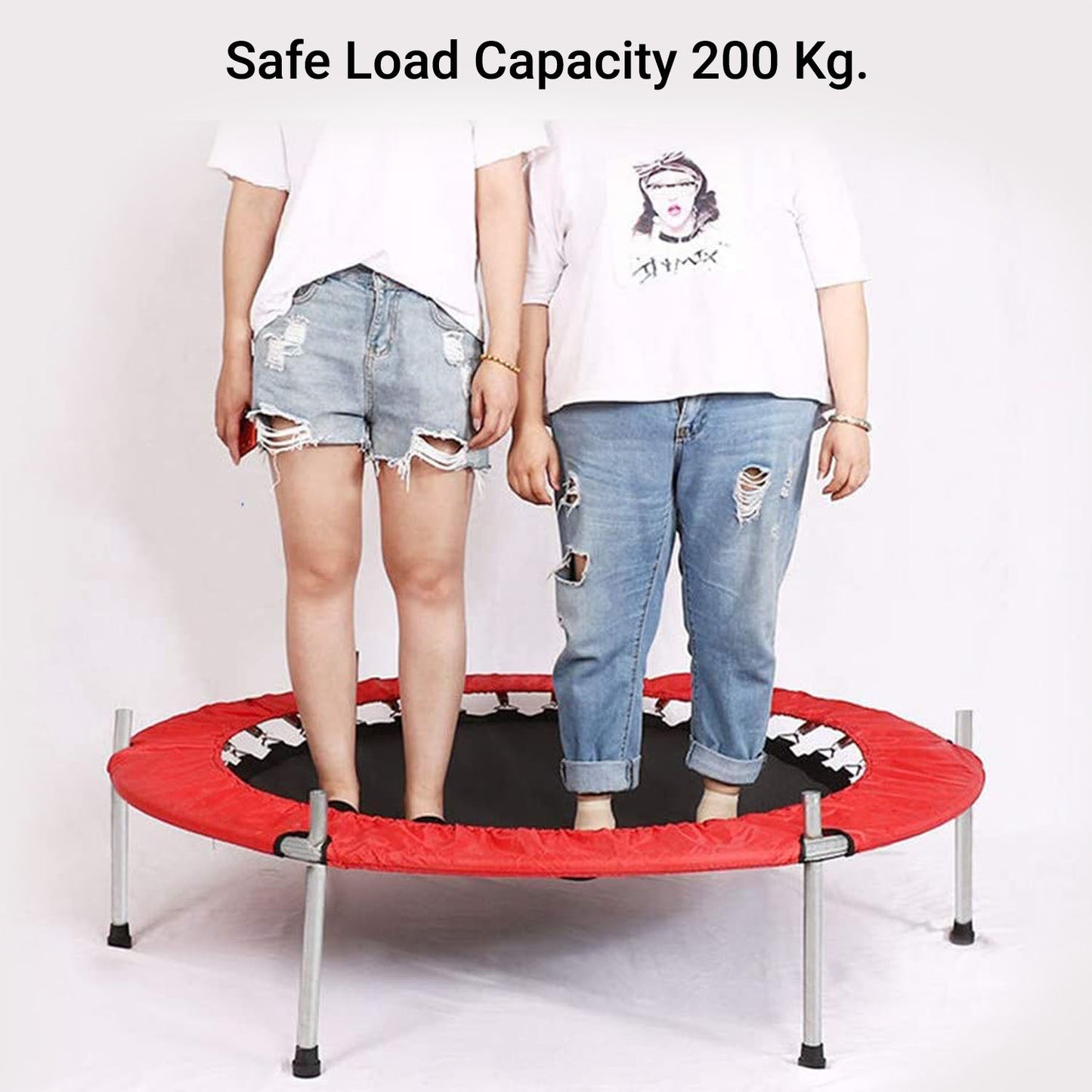 Fliptoy™ | 55 inch trampoline with enclosure jump2it trampoline