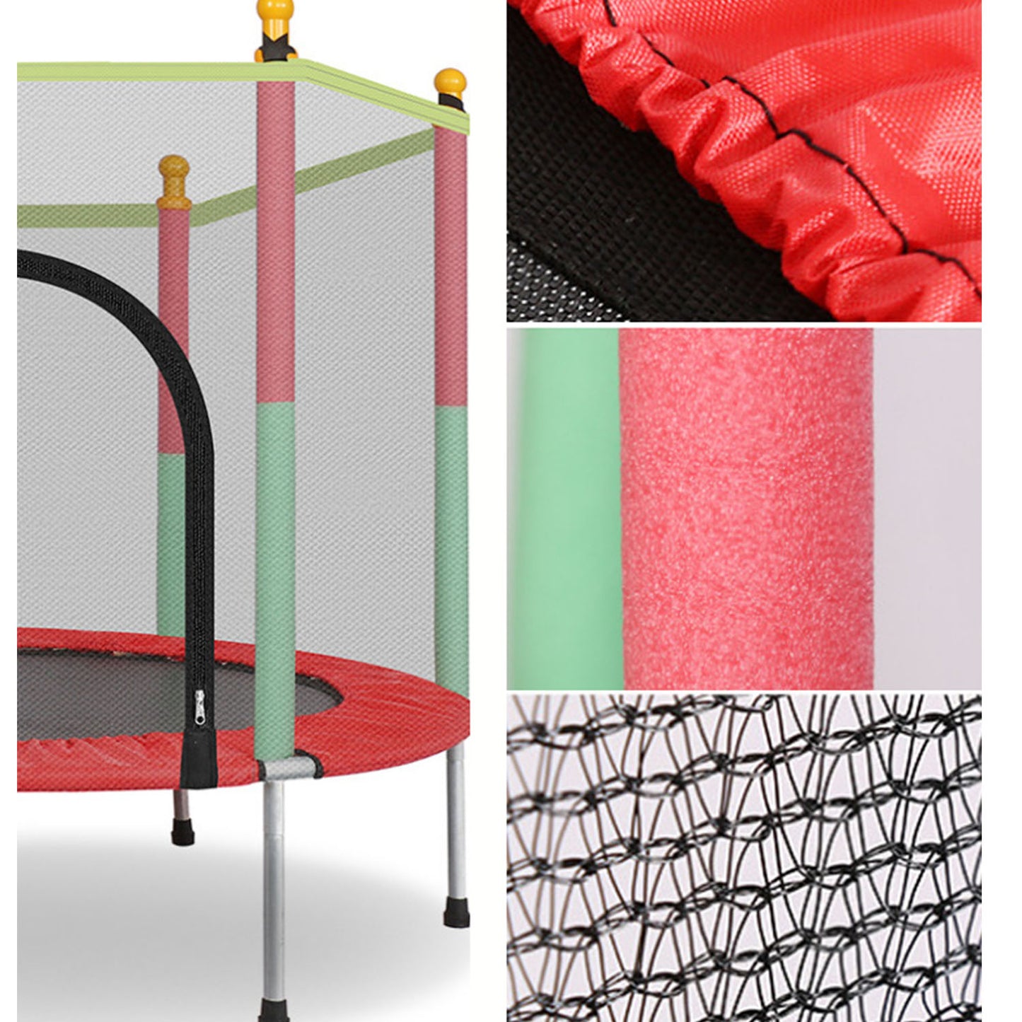 Fliptoy™ | 55 inch trampoline with enclosure jump2it trampoline