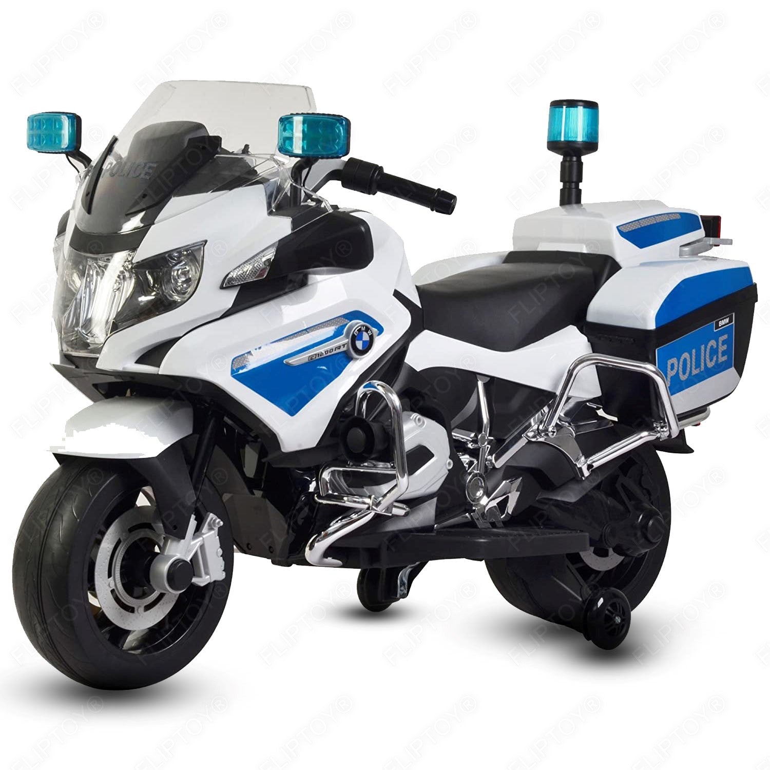 Bmw Childs Electric Police Bike Kids Ride On Police Bike For Kids
