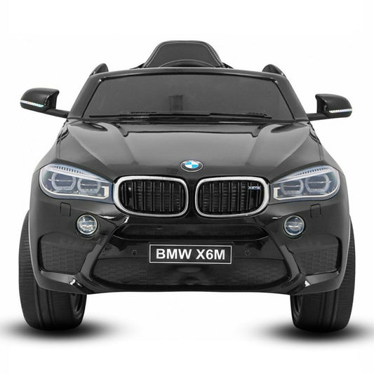 Fliptoy®| original license kids bmw car | BMW X6 M ride on Car 6 Volts |2022 Black