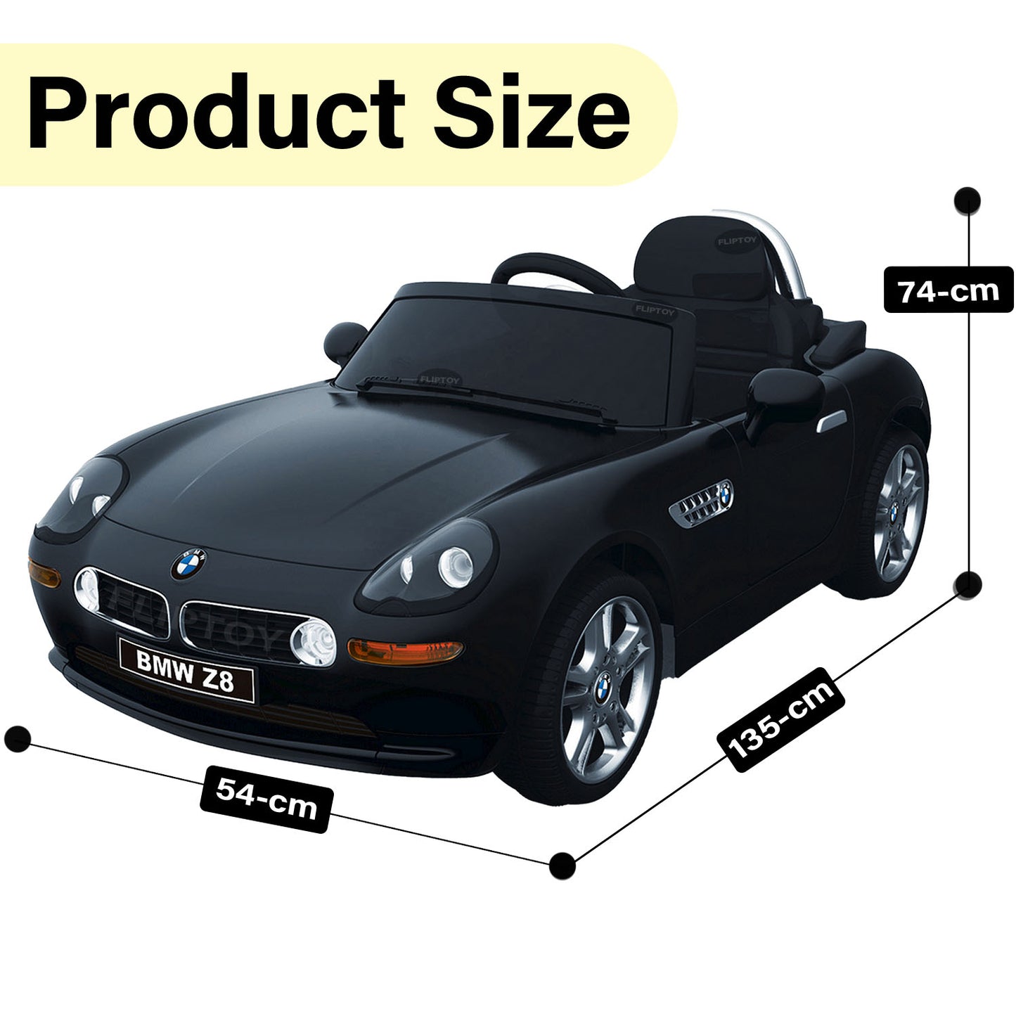 New BMW Ride On for kids | Licensed-Ride on Car | 12v with Parental Remote Control | USB Mp3, Music player | baby ride on toy | Model No. BMW-Z8 -2022