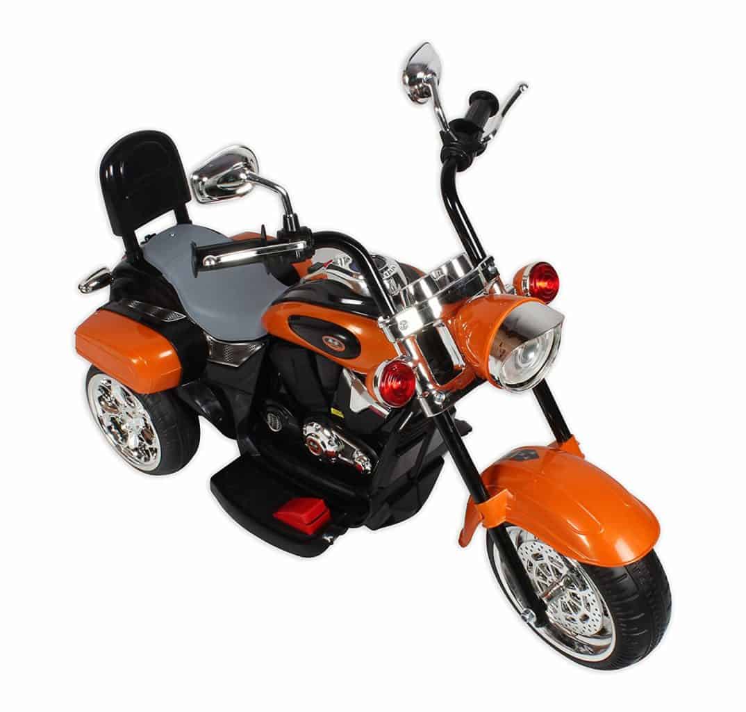 Battery Operated Motorcycle For Upto 5Years Old Kids (Orange)