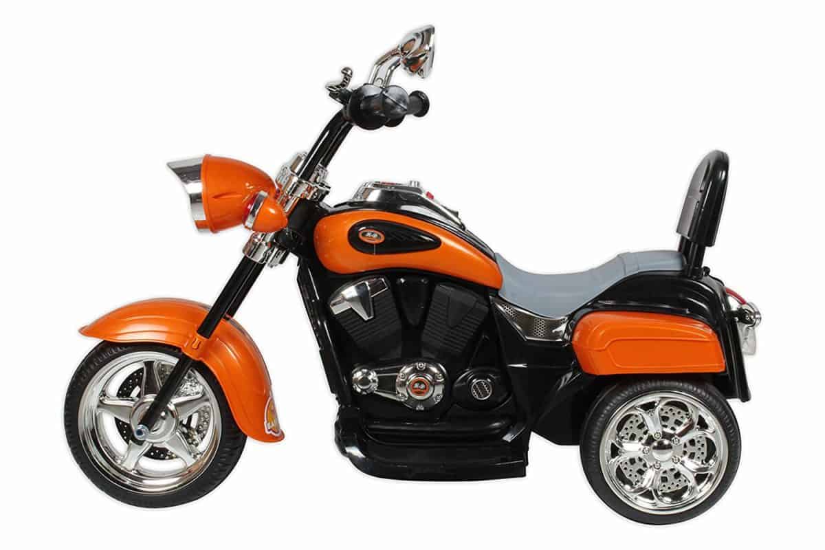 Battery Operated Motorcycle For Upto 5Years Old Kids (Orange)