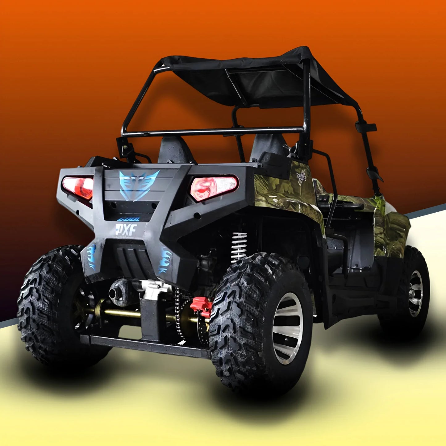 Dune Buggy 200cc| Farm UTV 2 Seats Model No. UTV200