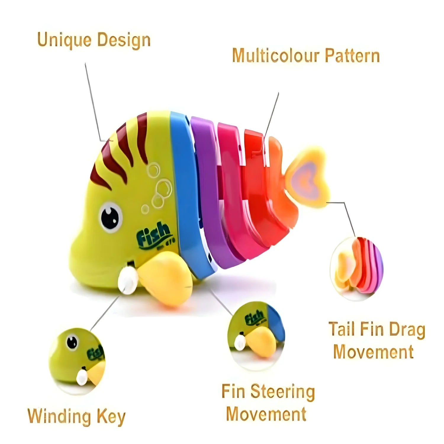 Discover Joy with Jumping Fish Toy - Perfect Crawling Fish Toys for a ...