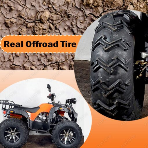 Fliptoy®-ATV bike, 200cc | 4 strock engine | LED headlight | Rubber wheel | Off road vehicles- in india