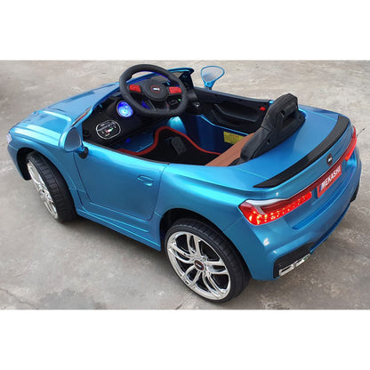 Mekashi Made in india Battery operated ride on car for kids | Model No. MKS-003D | Leather seat