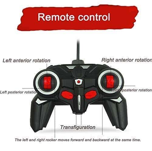 Remote Control Robot Bugatti 2in1 Transform Car Toy For Kids