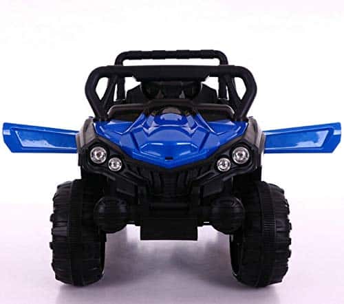 808 Battery Operated Ride on Jeep for Kids with Remote Control, Blue