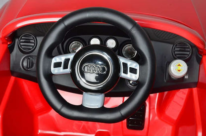 Wild Audi Tt Rs Plus Electric Motor Car, Red