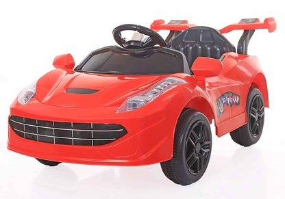 Battery Operated Sporty Car Ride On for 2 to 5 Years Kids, Red