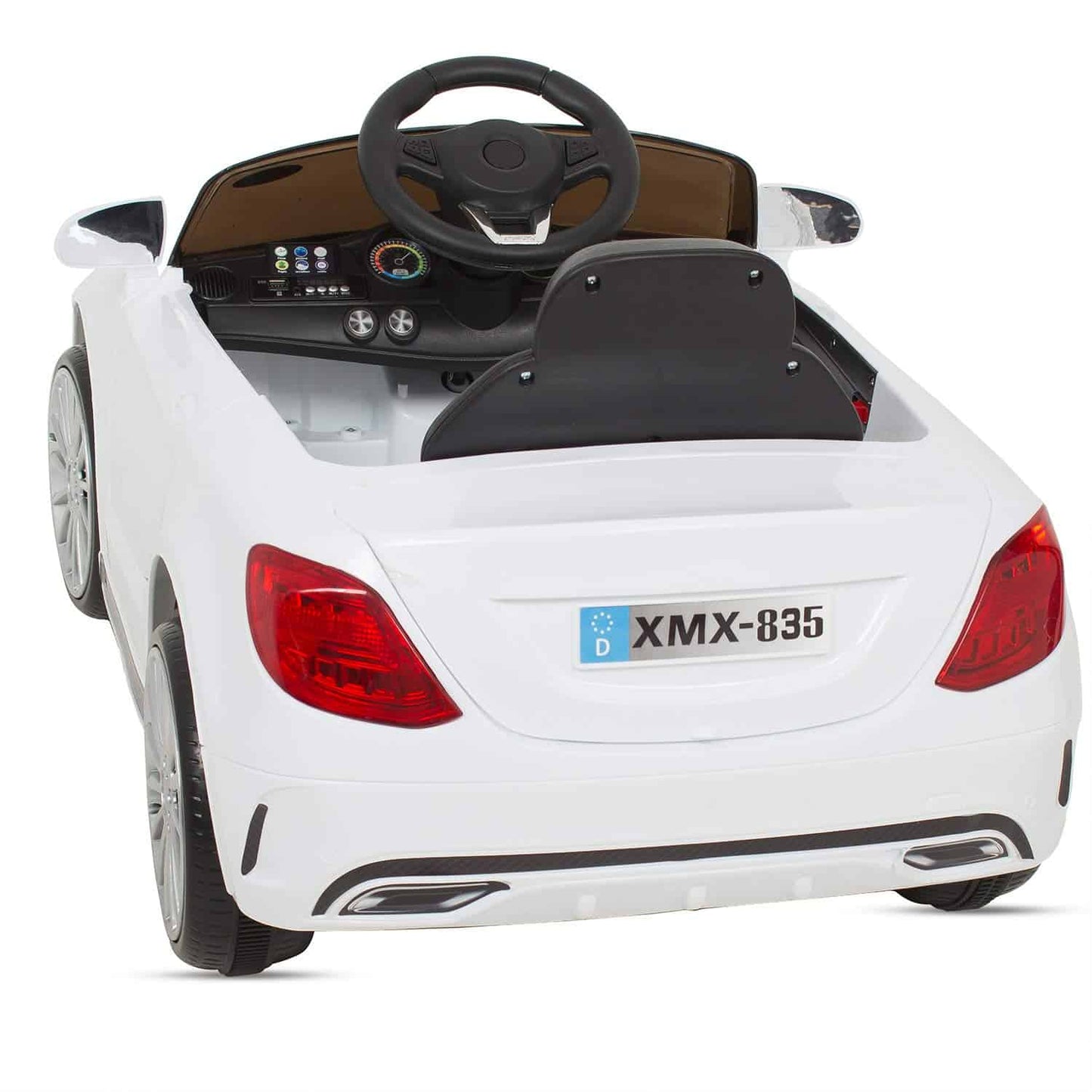 Fliptoy™ bmw kids car | for Kids with 20Kg Weight Capacity Kids Car/ Children Car / Kids Cars to Drive / Baby Car / Electric Car for Kids- White