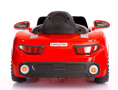 House Sports Rechargeable Battery Painted Ride-on Car (Red, THROC001-2Red)