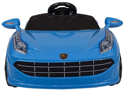 Battery Operated Sporty Car Ride On for 2 to 5 Years Kids, Blue