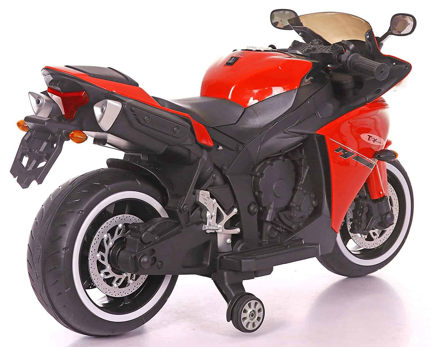 Yamaha R1 Bike with Rechargeable Battery Operated Ride-on for Kids(2 to 6yrs),Red