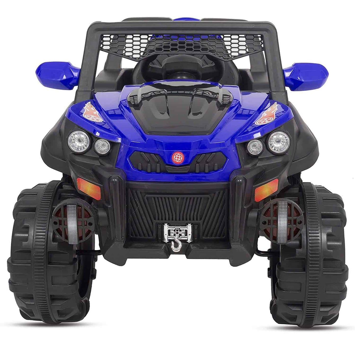 Warlock Baby Toy Car Rechargeable Battery Operated Ride on car for Kids/Baby with R/C Jeep Children Car Electric Motor Car Kids Cars,Baby Racing Car for Boys & Girls Age 2 to 6 Years