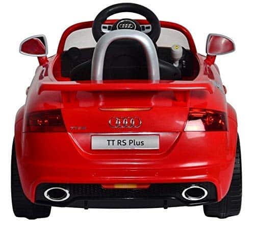 Audi Licensed Ride on car Suitable for 2 to 5 Years Old Kids with Rechargeable Audi ttrs plus 12V Battery, Lights and Parental Remote Control