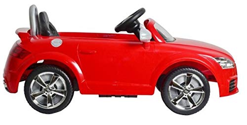 Audi Licensed Ride on car Suitable for 2 to 5 Years Old Kids with Rechargeable Audi ttrs plus 12V Battery, Lights and Parental Remote Control