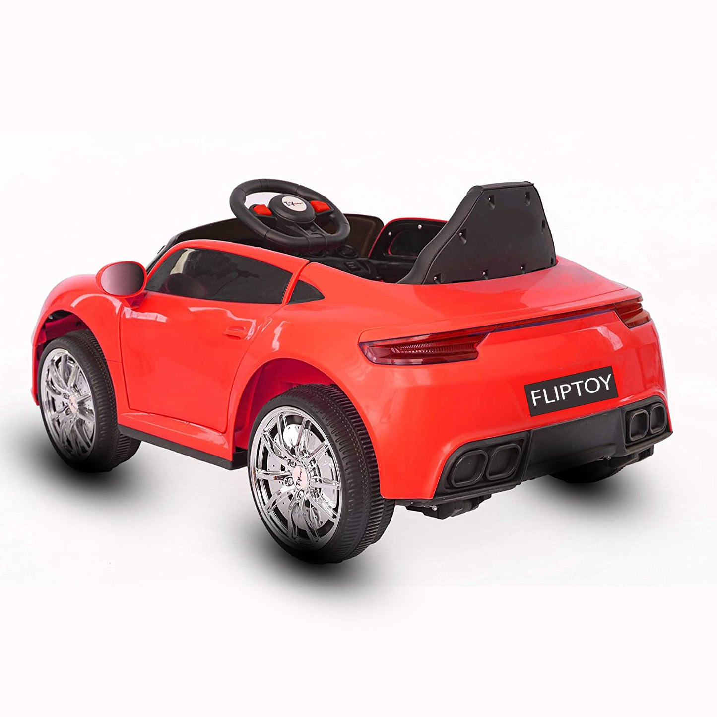 Fliptoy-Battery Operated Ride-On Car with Remote for Kids | Model No.Porsche 718